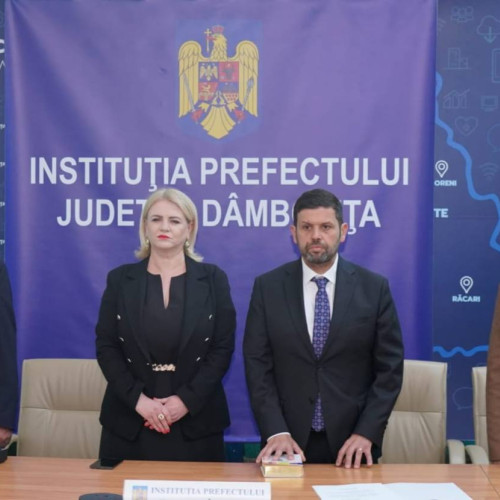 INVESTIREA SUBPREFECTULUI PENTRU JUDEȚUL DÂMBOVIȚA - 24 APRILIE 2024