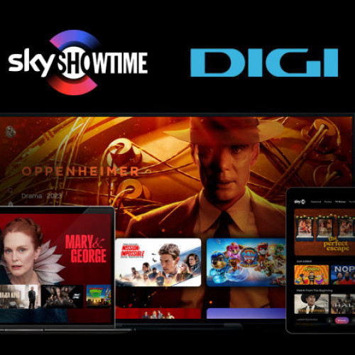 SkyShowtime anunță primul parteneriat în Europa Centrală și de Est cu DIGI România