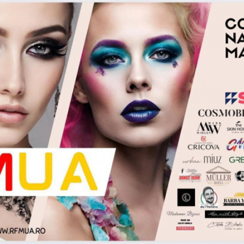 Primul concurs naţional de machiaj la Galaţi, organizat de Anca Spânu: 17 concurenţi vor demonstra talentul lor în faţa publicului