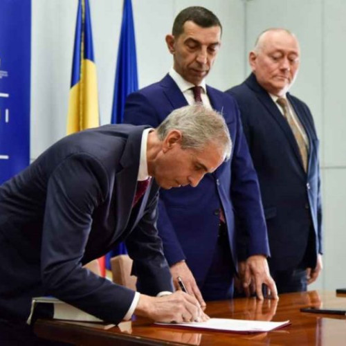 Jurământul depus de Alexandru Cîmpeanu, noul subprefect al județului Mureș la ceremonia de învestire