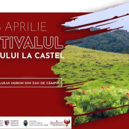 Festivalul Bujorului va avea loc în Zau de Câmpie, la castelul Ugron, primul eveniment dedicat Floarei Naționale a României