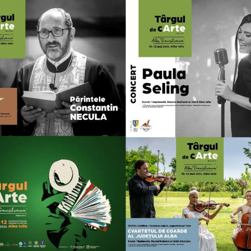 Târgul de Carte Alba Transilvana 2024 încheie ultima zi la Alba Iulia - Părintele Constantin Necula și Paula Seling prezente la eveniment. Lansări de carte și activități pentru copii.