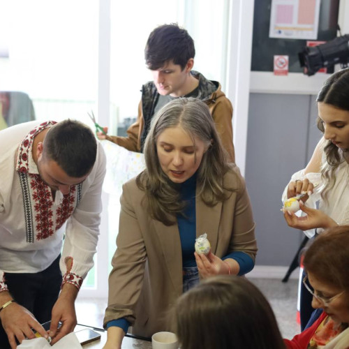 Eveniment remarcabil la Centrul Cultural European Pucioasa înainte de Sărbătorile Pascale