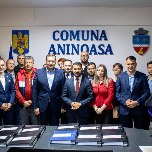 Primarul comunei Aninoasa candidează pentru un nou mandat alături de colegii săi PSD