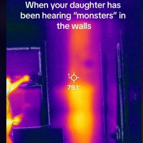 Fetița înspăimântată de un coșmar în propria cameră: Părinții i-au ignorat la început, dar au avut parte de un șoc când au descoperit ce se ascundea în perete