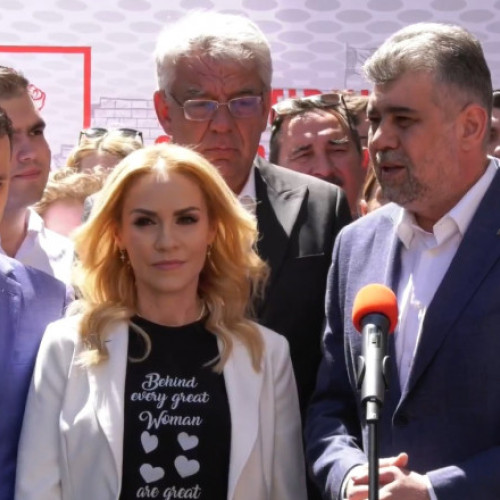 Firea și-a depus candidatura la PMB: Oamenii ne pot ierta dacă greşim. Ciolacu: S-au terminat poveştile de supărări între noi