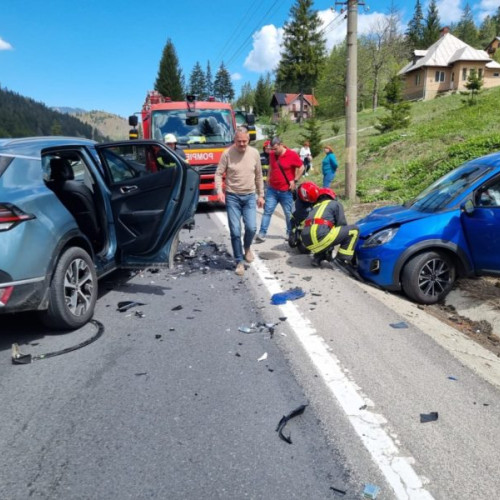 Accident rutier în zona Predeal, trafic îngreunat pe DN1