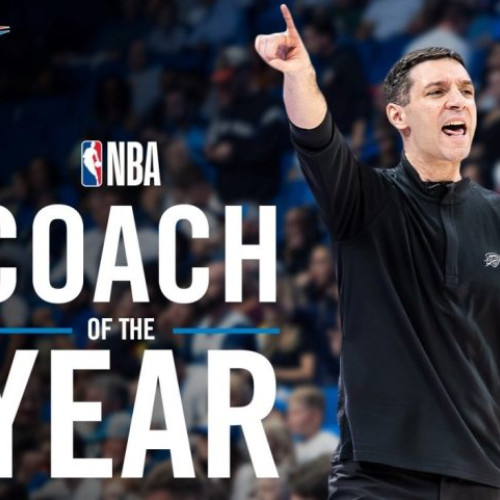 Mark Daigneault al Oklahoma City Thunder, declarat antrenorul anului în NBA