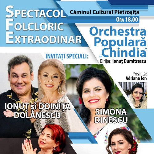 Spectacol Folcloric pentru Cupluri Aniversare la Pietroțița