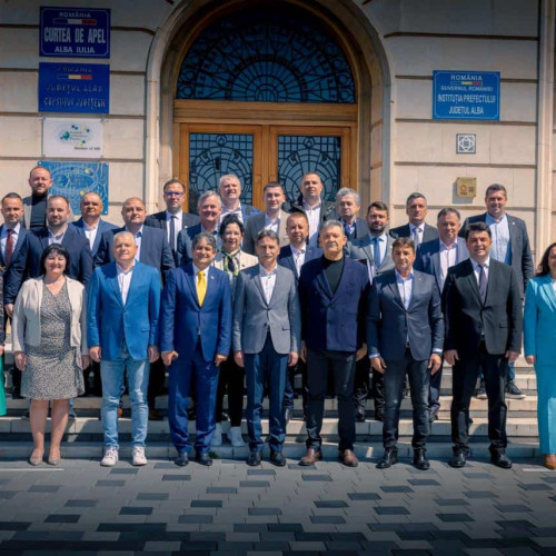 Echipa PNL pentru Consiliul Județean Alba depune candidatura pentru alegerile locale din 9 iunie - Alături de oameni, pentru Alba!