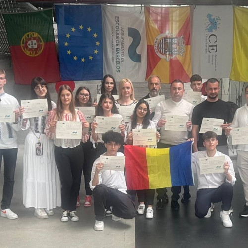 Elevi din Târgoviște, în mobilizitate Erasmus la Barcelos, Portugalia
