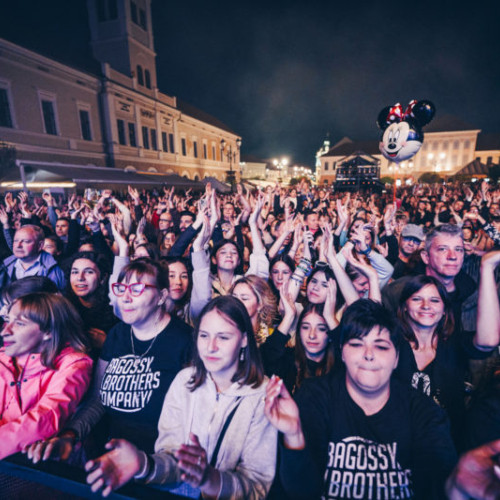 Succes la Zilele Sfântu Gheorghe: 18000 de spectatori la concertul Bagossy Brothers Company