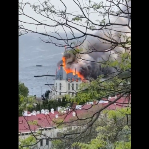 Atac cu rachete în orașul Odesa - opt răniți