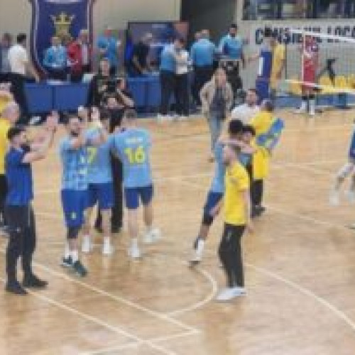 VIDEO Corona Braşov cucerește titlul de campioană la volei masculin în România