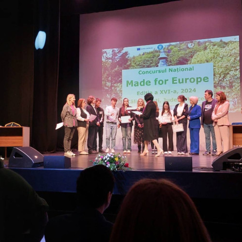 Reprezentanta Școlii Bezdead menționată la Concursul Național „Made for Europe”