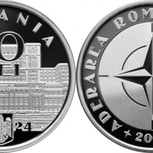 România sărbătorește 20 de ani de la aderarea la NATO prin lansarea a două monede de colecție la Banca Națională