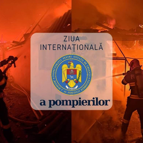ISU Dâmbovița sărbătorește Ziua Pompierilor Internațională