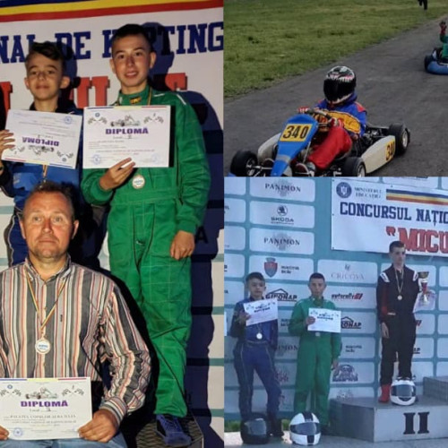 Echipa Palatului Copiilor, rezultate notabile la concursul național de karting "Micul Pilot