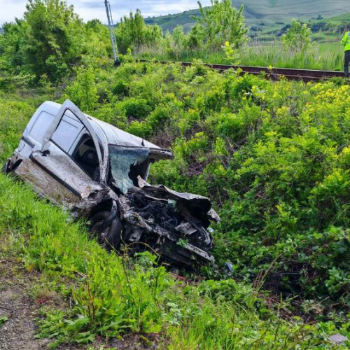 Șofer din Alba decedat în accident grav pe DN 14, între Mediaș și Sibiu
