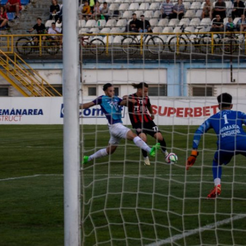 Unirea Ungheni si CS Gloria Bistrița, la egalitate in Liga a III-a