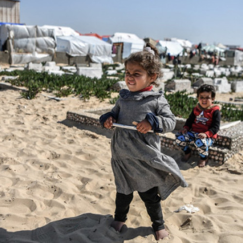 "Copiii se agață de mine, în timp ce câinii scormonesc în morminte". Mărturii teribile din Rafah, unde oamenii s-au refugiat în cimitir