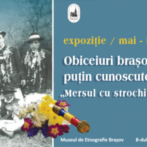 Muzeul de Etnografie din Brașov prezintă expoziția „Obiceiuri mai puțin cunoscute ale Junilor: Tocatul perechilor și Parastasul din Florii”. Descoperiți tradițiile pascale ale Junilor brașoveni și elementele ceremoniale din Șcheii Brașovului. Vizitați expoziția astăzi la ora 17:00!