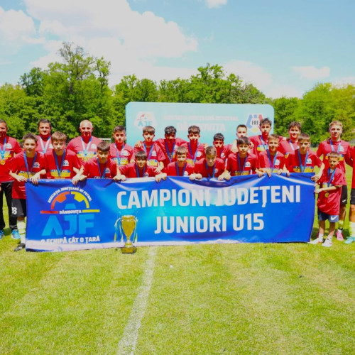Echipa U15 de la Grupul Școlar Agricol Nucet a devenit campioană la Campionatul Județean de Juniori U15 din Dâmbovița