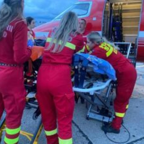 Florin Piersic, transferat în București cu avionul SMURD după operația la inimă