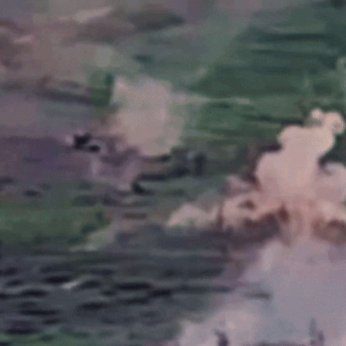 Ucraina publică imagini rare cu o luptă de tancuri în frontul din Donețk