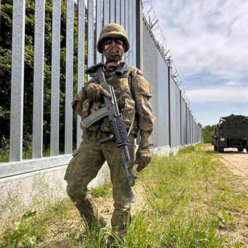 Dezertor rus arestat în Polonia după o evadare prin Belarus