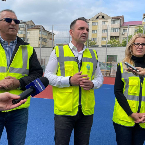 Baza sportivă din Matei Basarab, aproape de finalizare. Primăria Târgoviște anunță o investiție de 2.5 milioane de lei pentru teren multifuncțional și facilități la Clubul Sportiv Școlar.