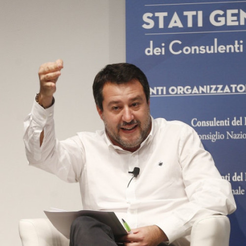 Salvini l-a trimis pe Macron „să se caute”, după ce președintele francez a vorbit de trimiterea de trupe din Occident în Ucraina