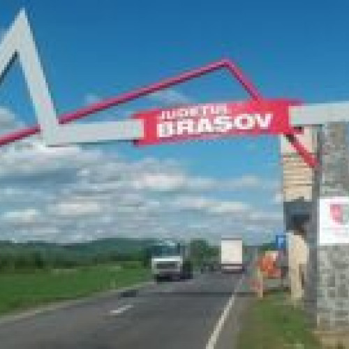 Consiliul Județean Braşov Recondiționează Portalurile Rutiere de la Intrările în Judeţ