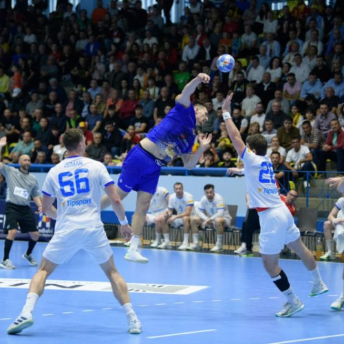 Victorie cu limită pentru echipa de handbal a României în fața Cehiei pe teren propriu!
