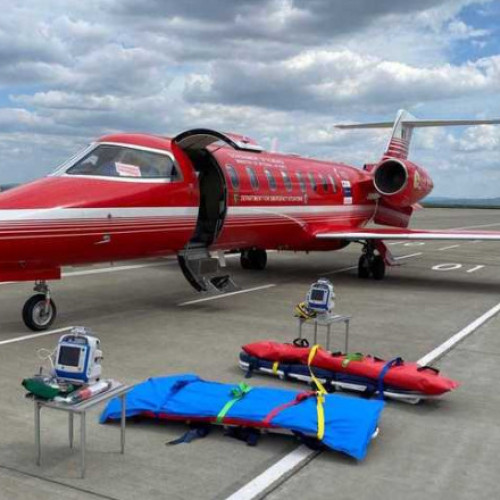 Prima misiune reușită de transport medical cu avionul SMURD, în siguranţă şi fără duplicare: Inspectoratul General de Aviație raportează salvarea a doi pacienți critici
