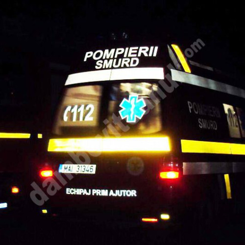 Accident rutier in Valea Lungă: Șofer alcoolic s-a izbit într-un stâlp de electricitate