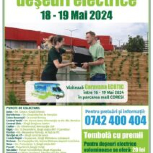 Brașov - Colectare Deseuri Electrice cu Tombolă, o Campanie Benefică de Reciclare