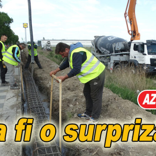 Gard cu fotografii se construiește pe Calea Eroilor, în Buzău. Lucrările au demarat în zona cartierului Orizont și continuă până la benzinăria Mol.