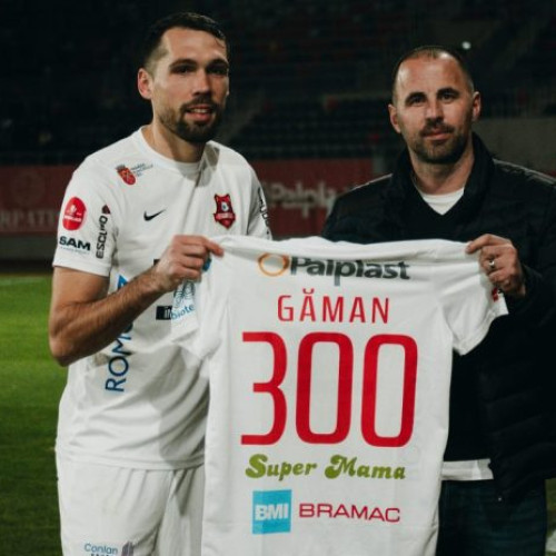 Fotbalistul Valerică Găman şi-a prelungit contractul cu FC Hermannstadt cu încă un an