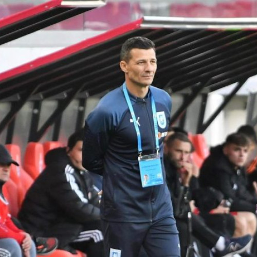 Fotbal: Constantin Gâlcă, antrenor la Universitatea Craiova, vizează locul 2 în campionat
