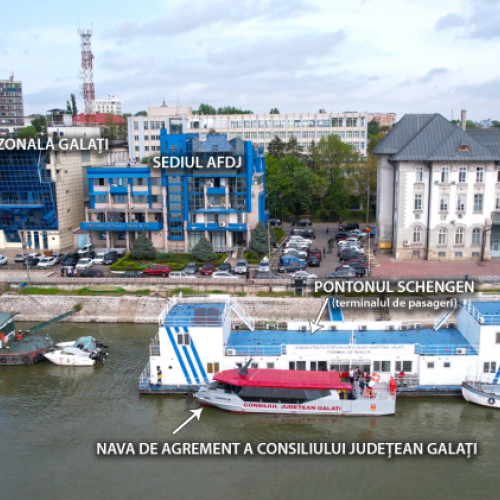 Cursuri de agrement cu vaporașul "Camelia" pe Dunăre, programul săptămânii 13-19 mai 2024