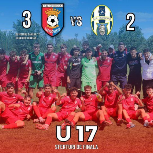 Juniorii U17 din Târgoviște au ajuns în semifinalele Campionatului Național!
