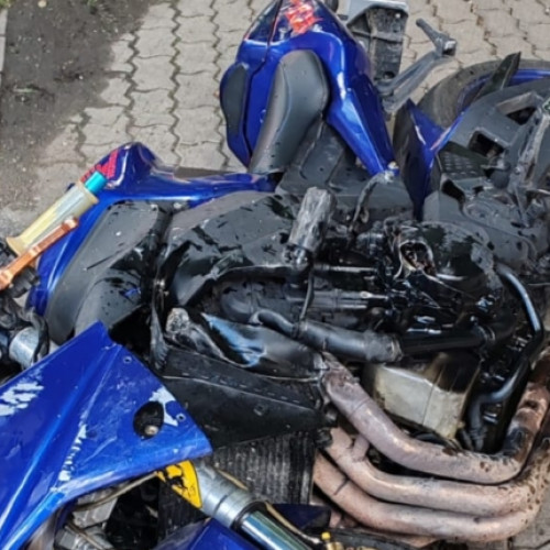 Un motociclist rănit în accident grav în Nord!