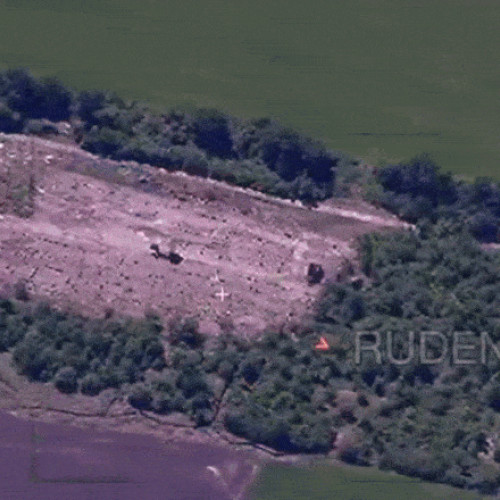 VIDEO: Rachetă de 3 milioane de dolari distrusă de ruşi într-o explozie puternică, dar de fapt a fost o momelă a Ucrainei