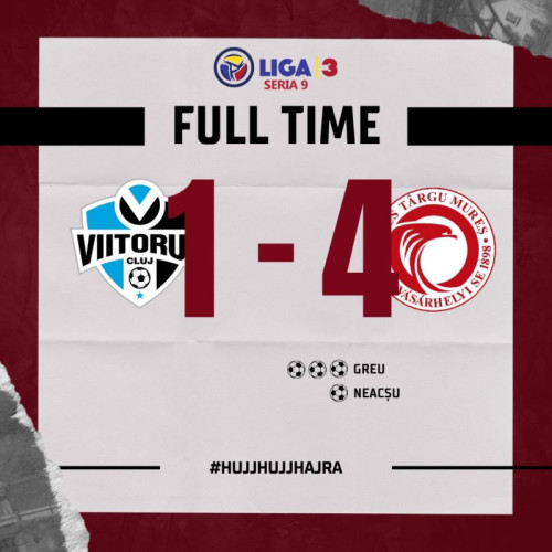 Liga a III-a de fotbal, etapa a 8-a a play-out-ului: AFC Odorheiu Secuiesc câștigă în fața lui Sepsi OSK 2 Sfântu Gheorghe 5-2, iar Municipal Brașov și Ciucaș Tărlungeni se duelează cu KSE Târgu Secuiesc și Viitorul Curița; Viitorul Cluj este învinsă de către ACS Tg.Mureș cu 4-1, iar Industria Galda se luptă cu Avântul Reghin în seria a 9-a. AFC Odorheiu Secuiesc conduce în seria a 5-a cu 41 de puncte, urmată de Viitorul Curița și KSE Târgu Secuiesc cu câte 29 de