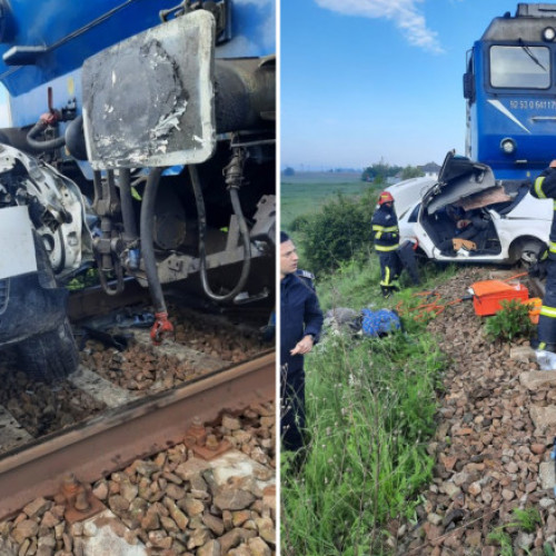 Accident feroviar în apropiere de Făgăraș: un mort, un rănit și trafic blocat