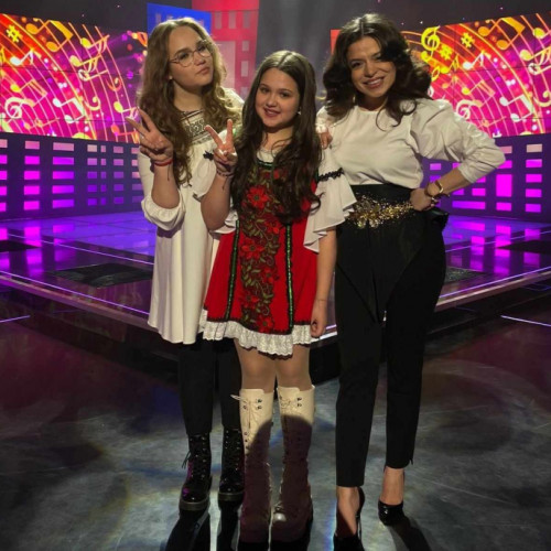 Gălăţencele Timeea Bostan și Sasha Damian se califică în finala „Vedeta Familiei – Sezonul campionilor” la TVR1.