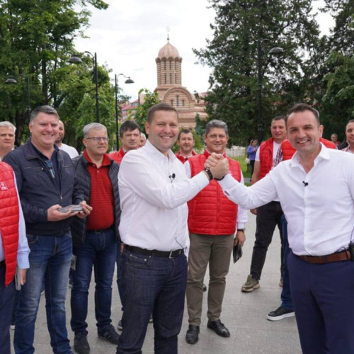 Turul forței al echipei PSD Dâmbovița în orașele județului