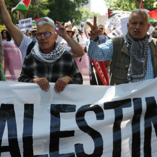 Proteste pro-palestiniene în Madrid pentru încetarea focului în Fâșia Gaza. Mii de spanioli solicită clarificarea relațiilor cu Israel.