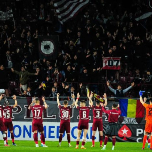 Fotbal: FCSB înfruntă CFR Cluj în play-off-ul Superligii cu scorul 0-1